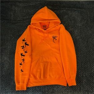 Orange hoodie